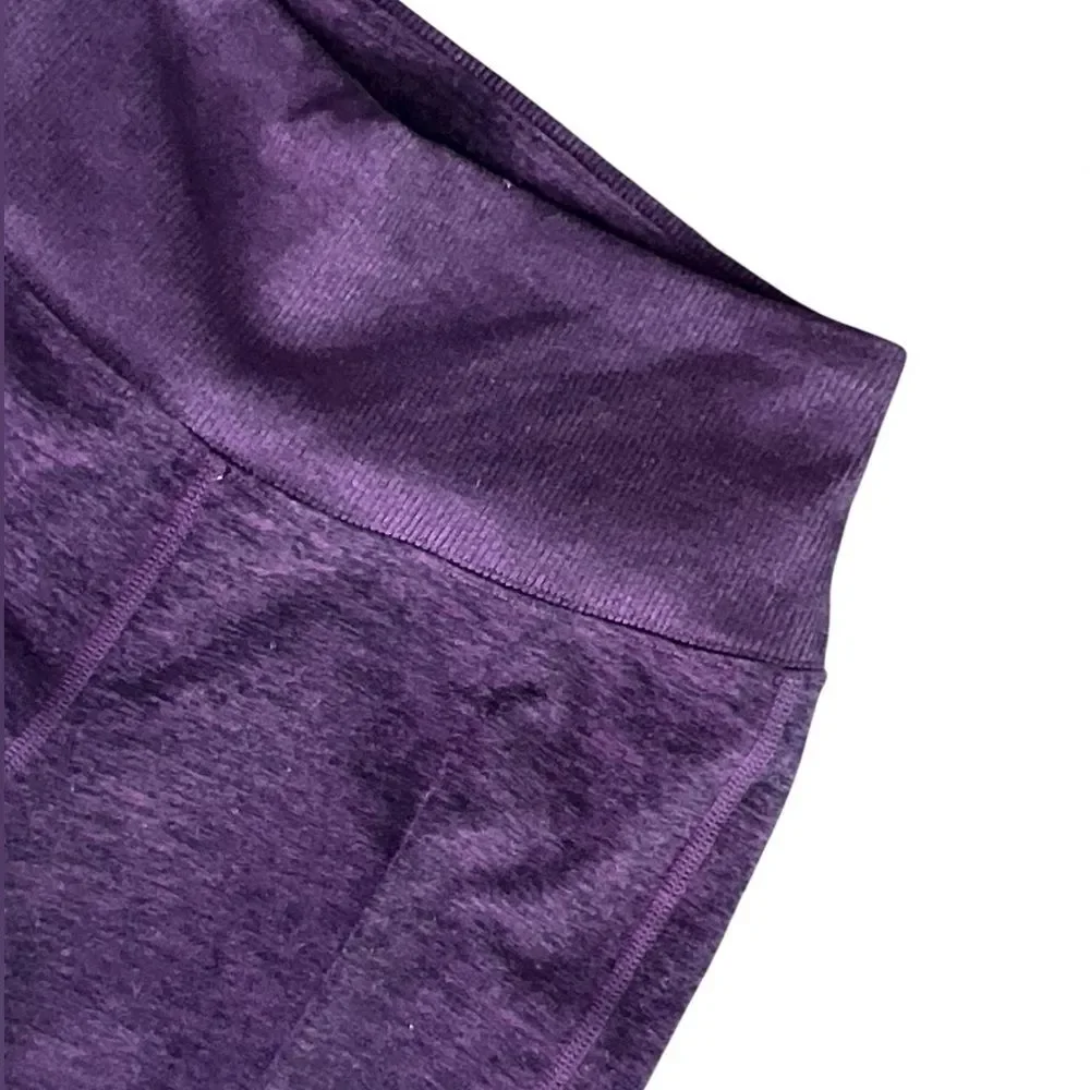 ALO Yoga High-Waist Alosoft Lounge Leggings Size XS  Electric Violet Heather